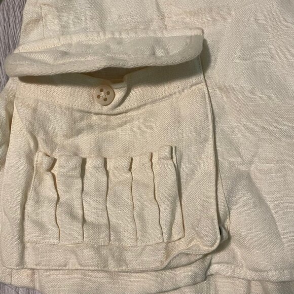 Ralph Lauren Linen utility button down size 8 - Picture 4 of 7